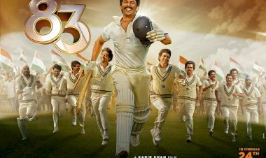 1983 के क्रिकेट वर्ल्ड कप में भारत की ऐतिहासिक जीत की कहानी फिल्म 83, ​ट्रेलर रिलीज,24 दिसंबर को होगी पर्दे पर