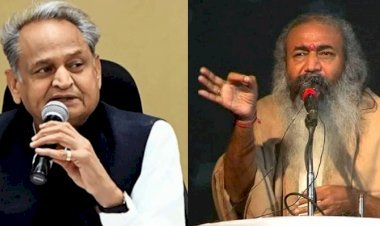 यूपी में बेरोजगारों के प्रदर्शन पर आचार्य प्रमोद ने सीएम गहलोत को कहा अपनी मुसीबत प्रियंका गांधी के गले में डाल देना उचित नहीं