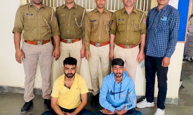 Sirohi Police  ने नाकाबंदी कर डोडा पोस्त 2 तस्करों को दबोचा, कार से 105 किलो माल जब्त