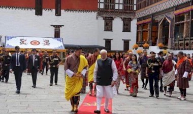 Prime Minister of India Narendra Modi को भूटान के सर्वोच्च नागरिक पुरस्कार  से किया गया सम्मानित