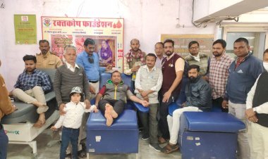 Jalore में राव परिवार की बेटी की रक्त की कमी के चलते हो गई थी मौत, पहली पुण्यतिथि पर परिजनों ने मिलकर किया रक्तदान