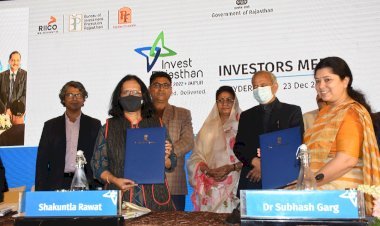 Rajasthan Government के 3 मंत्रियों ने हैदराबाद के हाईटेक सिटी में   निवेशकों को किया आमंत्रित, 4 कंपनियां 40 हजार करोड़ के निवेश प्रस्तावों पर सहमत