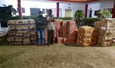 Sikar से आलू की बोरियों के नीचे दबाकर ले जा रहे थे 50 लाख की illegal liquor, जयपुर सीआईडी क्राइम ब्रांच ने कार्रवाई करते हुए की जब्त, 2 गि​रफ्तार