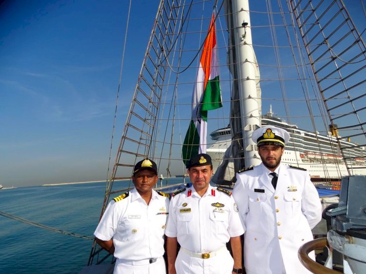 Bridges of Friendship के तहत भारतीय नौसेना के प्रयासों से आईएनएस सुदर्शनी की खाड़ी क्षेत्र में तैनाती