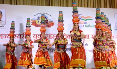 गुलाबी नगरी में राज्य स्तरीय युवा सांस्कृतिक प्रतिभा खोज महोत्सव का आगाज भवाई नृत्य की प्रस्तुतियों के साथ