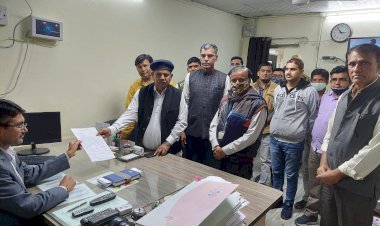 Sanchore में SDM से बदसलूकी मामले में राजस्व सेवा परिषद उप शाखा भीनमाल ने CM के नाम दिया ज्ञापन, सनद खारिज की मांग