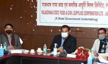 Food Minister Pratap Singh Khachariyawas ने जरूरतमंद को सही मात्रा  और सही समय पर राशन देने के दिए निर्देश