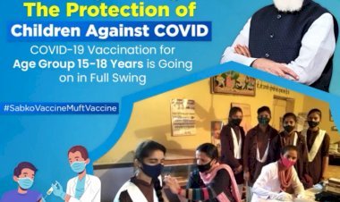 Prime Minister ने 15-18 साल के आयु वर्ग के 2 करोड़ बच्चों का टीकाकरण होने की सराहना की, कहा बहुत बढ़िया!