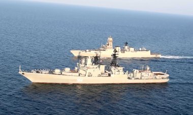 Indian Navy ने अरब सागर में रूसी नौसेना के साथ किया सैन्य अभ्यास