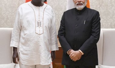 प्रधानमंत्री नरेंद्र मोदी की केन्या के पूर्व प्रधानमंत्री रैला अमोलो ओडिंगा से मुलाकात, दोनों देशों के बीच संबंधों को लेकर हुई चर्चा