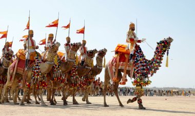 जैसलमेर के मरु महोत्सव में रेगिस्तानी जहाजों के नाम रहा तीसरा दिन, मजेदार स्पर्धाओं ने बिखेरा जबर्दस्त आकर्षण