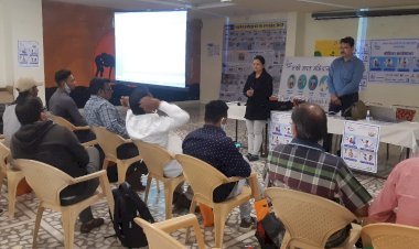 सिरोही में अच्छी आदत अभियान के तहत जिला स्तरीय मीडिया के प्रतिनिधि कार्यशाला आयोजित