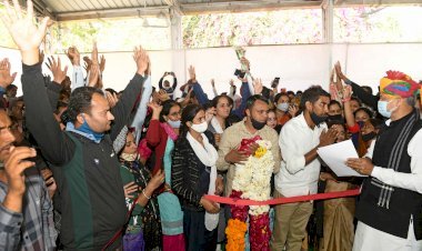 राजस्थान में पुरानी पेंशन योजना फिर से लागू करने की घोषणा पर कर्मचारी संगठनों के प्रतिनिधियों ने सीएम का जताया आभार