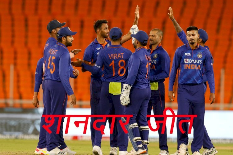 टीम इंडिया ने वेस्ट इंडीज को तीसरे वन डे मैच में 96 रनों से हराकर सीरीज में किया क्लीन स्वीप
