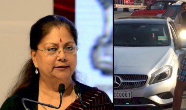 पूर्व सीएम वसुन्धरा राजे की कार को मारी टक्कर, बड़ा हादसा टला