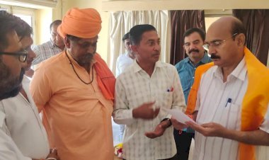 नारणावास जागनाथ महादेव सड़क मार्ग क्षतिग्रस्त , खतरे में सफर, पुखराज पराशर को सौंपा ज्ञापन