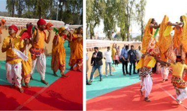 गुजरात के स्टैच्यु ऑफ यूनिटी में आदिवासी संस्कृति और व्यंजन की भावना का एक उत्सव आदि बाजार का शुभारम्भ