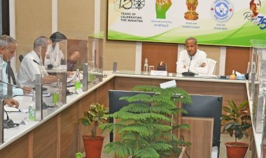 मुख्यमंत्री गहलोत ने आंतरिक सुरक्षा की समीक्षा मीटिंग अपराधियों पर सख्त कार्रवाई करने के दिए निर्देश