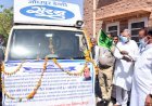 मुख्यमंत्री अशोक गहलोत ने दुग्ध उत्पादक सम्बल योजना की प्रचार-प्रसार वैन को दिखाई हरी झण्डी, सरकार ने बढ़ाया दूध पर अनुदान