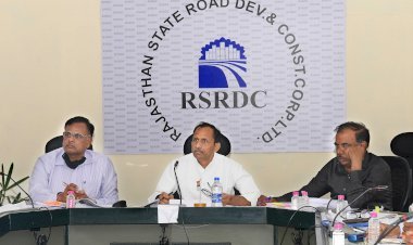 सार्वजनिक निर्माण मंत्री जाटव ने आरएसआरडीसी के कार्यों की समीक्षा, रिन्यूवल के कार्य वर्षा से पूर्व पूर्ण करने के निर्देश