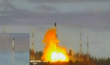 रूस ने इंटरकॉन्टिनेंटल बैलिस्टिक मिसाइल सरमट का किया सफल परीक्षण, पृथ्वी पर किसी भी ध्रुव पर टारगेट को कर सकती है नष्ट