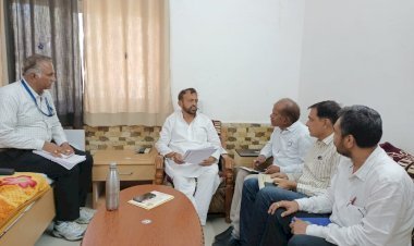 सिरोही जिले को 1 हजार एमसीएफटी पानी देने के जवाई पुनर्भरण प्रोजेक्ट की समीक्षा की