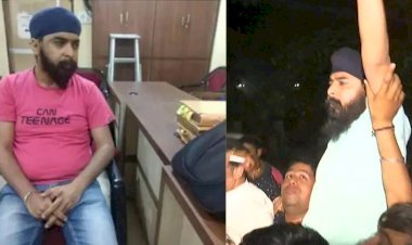 आधी रात बाद घर पहुंचे भाजपा नेता तजिंदर पाल बग्गा