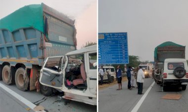 काल बनकर आई सुबह! यमुना एक्सप्रेस-वे पर हादसा, 5 लोगों मौत, दो घायल