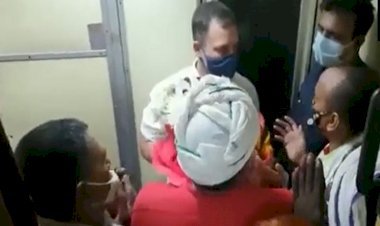 उदयपुर यात्रा के दौरान राहुल गांधी ने सुनी कुलियों की पीड़ा, वीडियो आया सामने