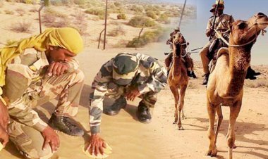 राजस्थान में आसमान से बरस रही आग! रेत पर सिक रहे पापड़, तीन दिन रहना होगा बचकर