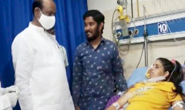 लोकसभा अध्यक्ष ओम बिरला पहुंचे एमबीएस अस्पताल, महिला के स्वास्थ्य की ली जानकारी, अस्पताल का हाल देख रह गए दंग