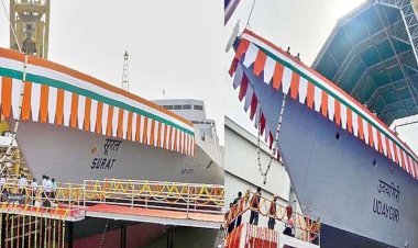 भारतीय नौसेना को मिले दो नए स्वदेशी वॉरशिप, पाकिस्तान की बढ़ी चिंता