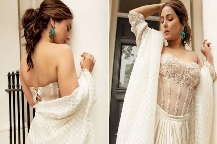 Hina Khan का बैकलेस ड्रेस में लंदन की सड़कों पर कातिलाना जलवा