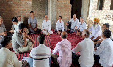 श्री विरमदेव क्षत्रिय शैक्षणिक संस्थान की बैठक में छात्रावास निर्माण व शिक्षा पर चर्चा