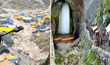 अमरनाथ गुफा के पास बादल फटने से 2 लोगों की मौत, कई लापता, रेस्क्यू ऑपरेशन जारी