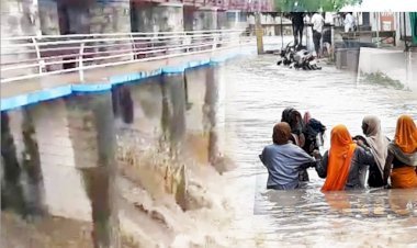 7 जिलों में बाढ़ के हालात, गांव बने टापू, धौलपुर में 27 अगस्त तक स्कूलों में अवकाश, सेना बचा रही लोगों को
