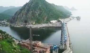 भीलवाड़ा में हुई बरसात ने फिर बढ़ त्रिवेणी नदी का गेज, बीसलपुर बांध के पानी की निकासी बढ़ाई गई