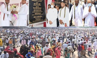 बूंदी में सीएम गहलोत ने किया 1133 करोड़ रूपए के कार्यों का शिलान्यास, मंत्री चांदना की राजनीतिक पकड़ देख गदगद हुए CM