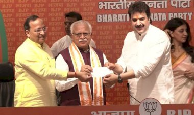 हरियाणा में कांग्रेस का जोरदार झटका! पूरे परिवार के साथ भाजपा में शामिल हुए कुलदीप बिश्नोई