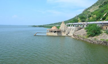 बीसलपुर बांध में पानी की भारी आवक के बाद अब चार गेट खोले गए, बनास नदी में बढ़ रहा पानी