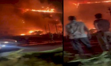 जामनगर के होटल में भीषण आग से अफरा-तफरी, जान बचा भागा स्टाफ और लोग