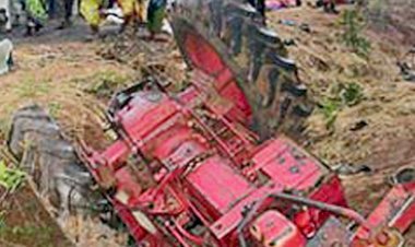 ट्रैक्टर-ट्रॉली से ट्रेलर की भिड़ंत, रामदेवरा जा रहे 6 श्रद्धालुओं की मौत, 20 से ज्यादा घायल