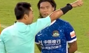 चीन में ब्राजील के खिलाड़ी पर रेफरी के साथ दुर्व्यवहार करने पर लगा बैन