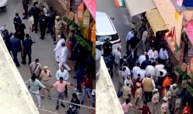 तेलंगाना भाजपा अध्यक्ष ने अमित शाह के जूते उठाए, जमकर हो रहे ट्रोल