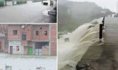 अतिभारी बारिश से जलमग्न हुआ राजस्थान का टोंक जिला, मकानों-दुकानों में घुसा पानी, बाढ़ के हालात