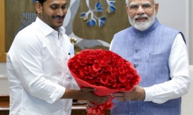 आंध्र प्रदेश के मुख्यमंत्री जगन मोहन रेड्डी ने पीएम से की मुलाकात, पोलावरम परियोजना पर की चर्चा