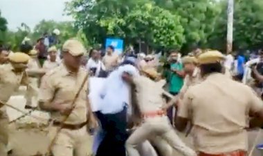 Chhatra Sangh Chunav 2022 में सोमवार को पुलिस और छात्रगुटों में झड़प, कईयों के सिर फूटे, कई जख्मीं