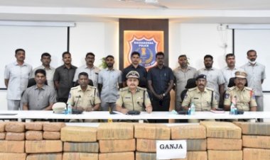 हैदराबाद में गांजा की खेप जब्त, 6 तस्कर गिरफ्तार