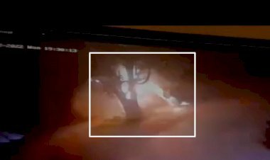 छात्रसंघ चुनाव में प्रत्याशी के प्रचार में लगी छात्रों की जीप ट्रांसफार्मर में घुसी, हुआ धमाका