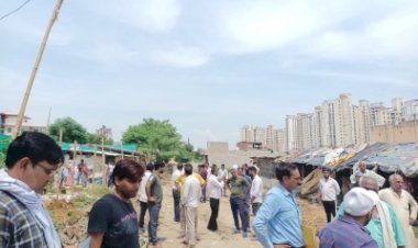 ग्रेटर नोएडा में चला योगी बाबा का बुलडोजर, भूमाफियाओं से मुक्त कराई 2 करोड़ की जमीन